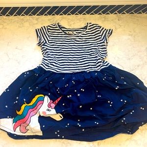 Girls Tucker and Tate Unicorn Dress
